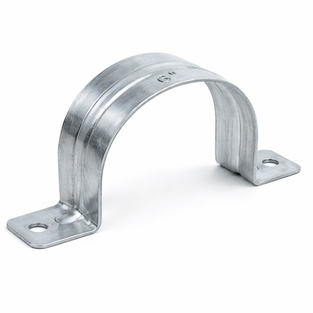 Abrazadera Metal Doble Oreja para Tubos 3"
