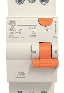 Llave Diferencial Riel DIN DMS 4X40A 30MA 608417 G.E