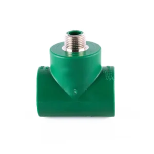TEE C/ROSCA CENTRAL MACHO 20 MM x 1/2 ROTOPLAS