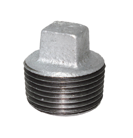 Tapón Macho Fierro Galvanizado 1.1/4" MAGNUM