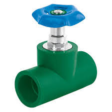 VALVULA GLOBO AZUL PPR 20 MM ROTOPLAS