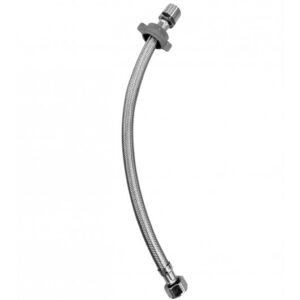 TUBO ABASTO ACERO INOXIDABLE 1/2'' X 1/2'' X 40CM M-H METUSA