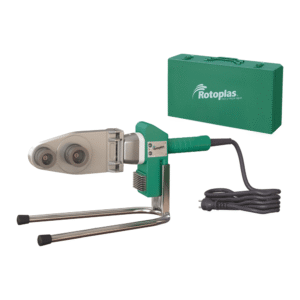 KIT TERMOFUSOR 800 W DIGITAL CON BOQUILLA  20 A 63MM ROTOPLAS