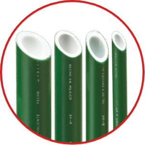 TUBO CLASE 16 DE 90 MM PPR CAPA  ANTIBACTERIANA ROTOPLAS