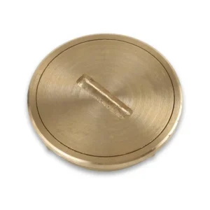 Registro Bronce Pulido 6" Marsano